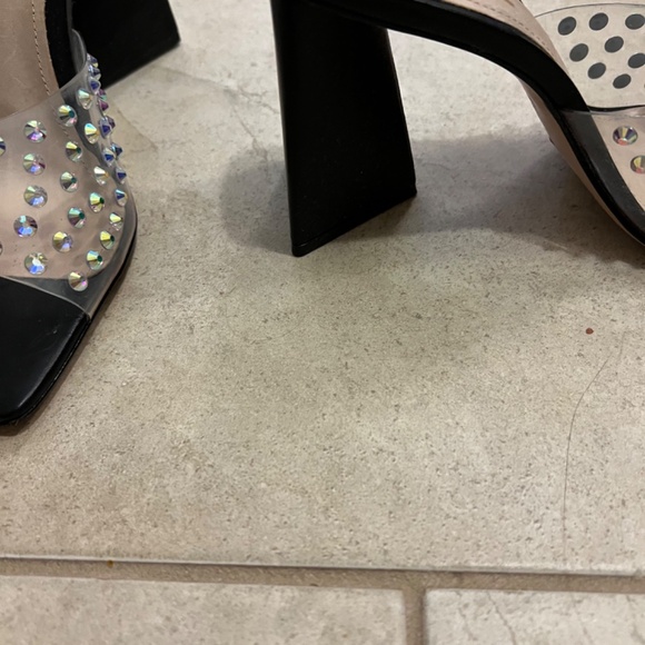 Schutz Lizah crystal sandals - Picture 7 of 11